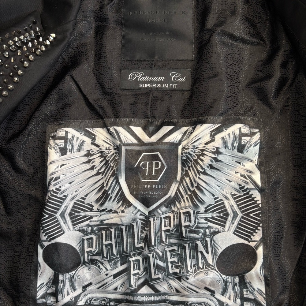 Philipp Plein Black Studded Blazer - Picture 11 of 15